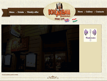 Tablet Screenshot of bohemtanya.com